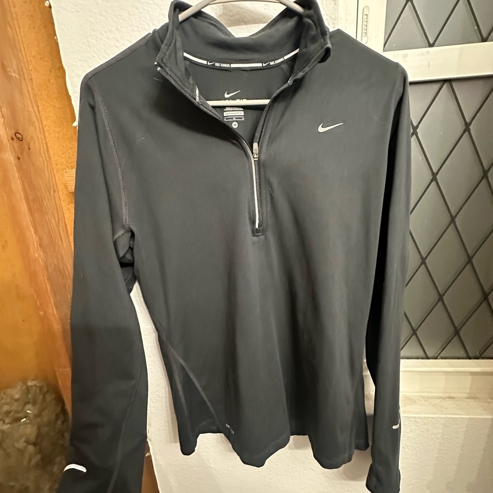 Nike Black Quarter-Zip Pullover